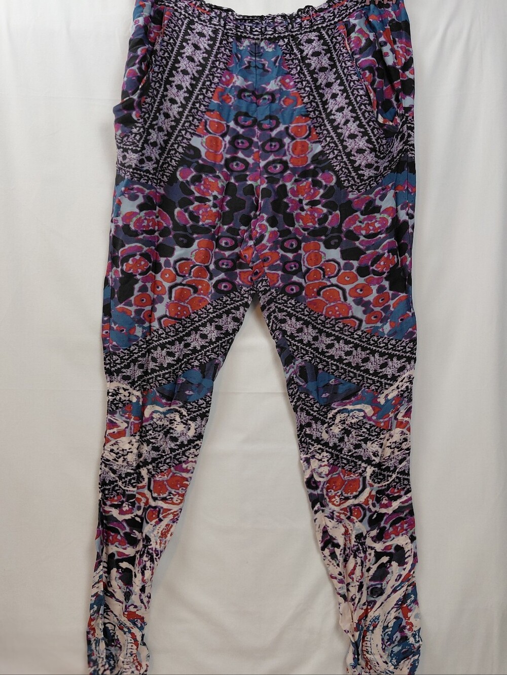Free People Harem Pants Women's Size Small Tie Dye Pockets
